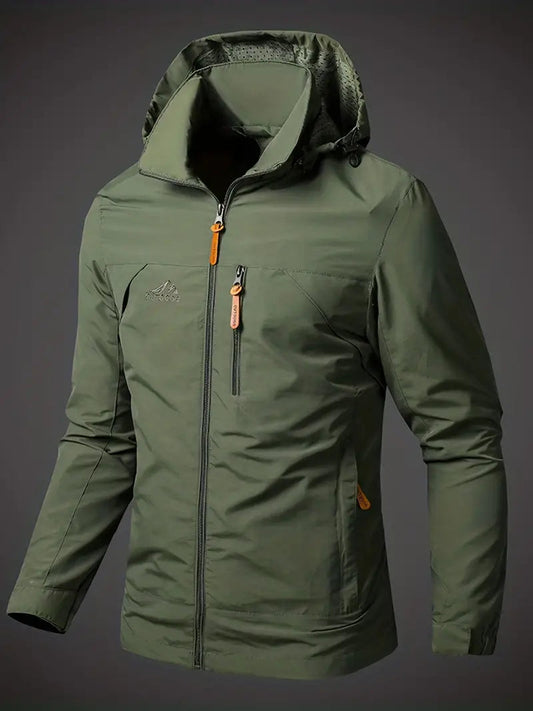 Abrigo de invierno impermeable THORVALD para hombre en color verde militar