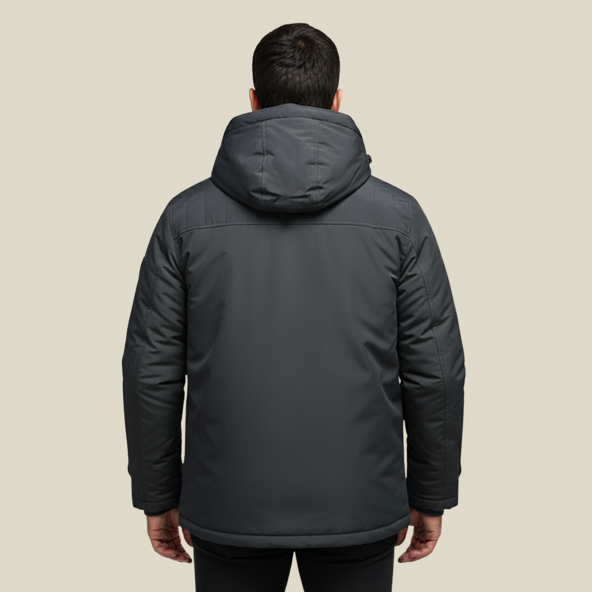 Chaqueta VARKSTAN en color caqui para uso diario en invierno