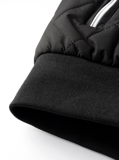Cazadora bomber ZELTRIK combinada con sudadera con capucha