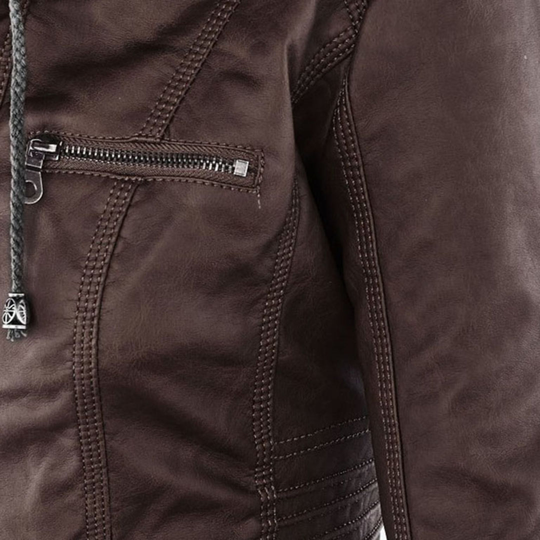 Chaqueta ZIRELLE look de día lluvioso en la ciudad